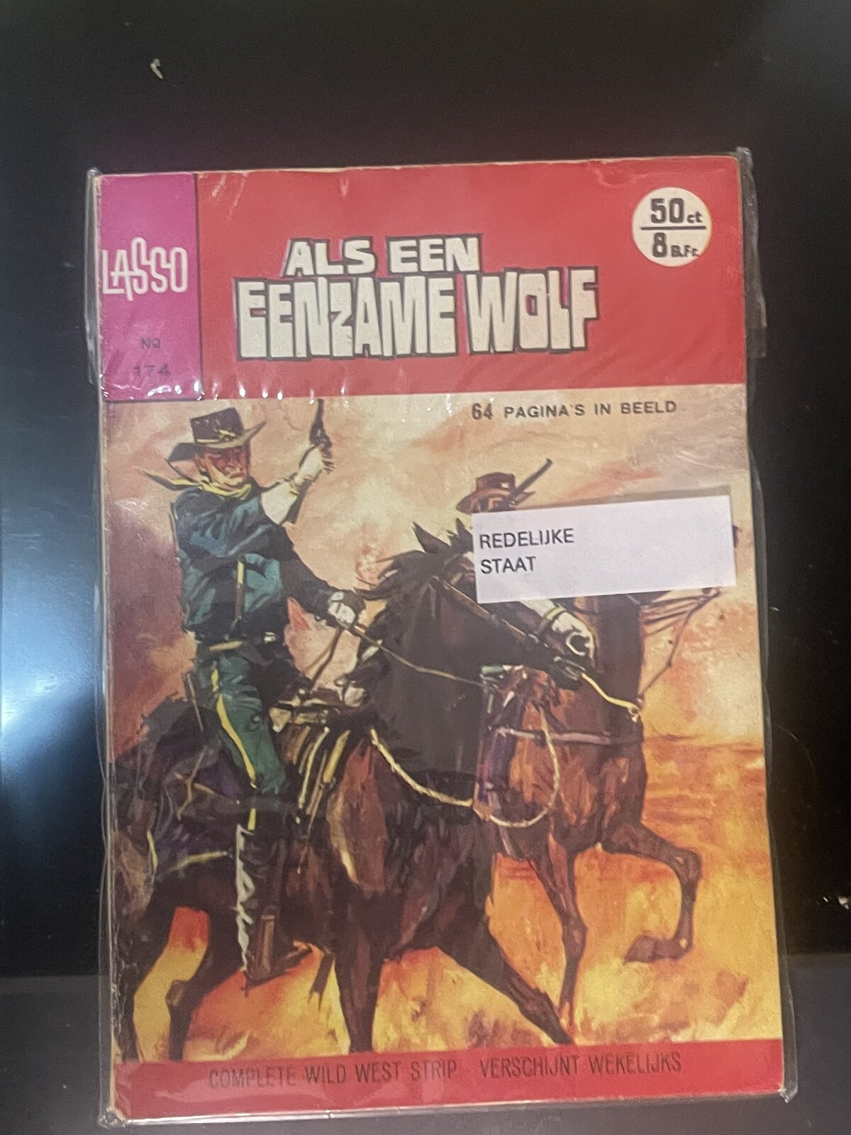 Cover van Als een eenzame wolf