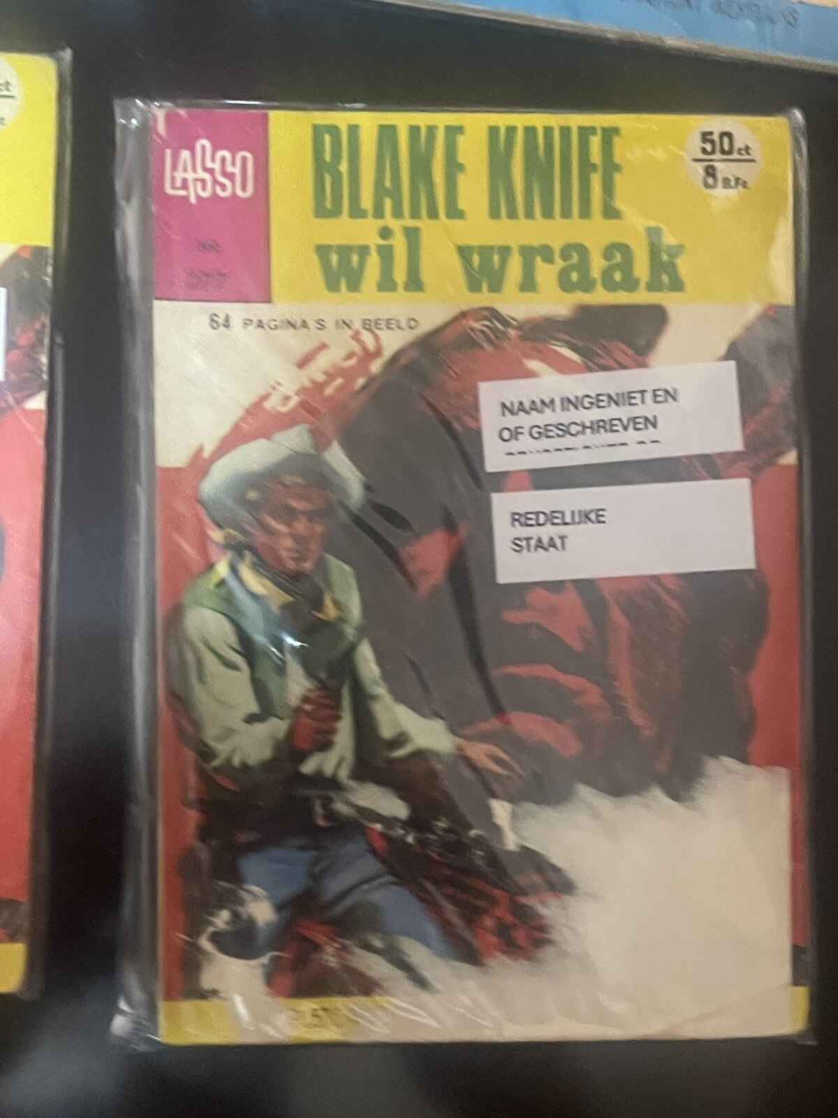 Cover van Blake Knife wil wraak