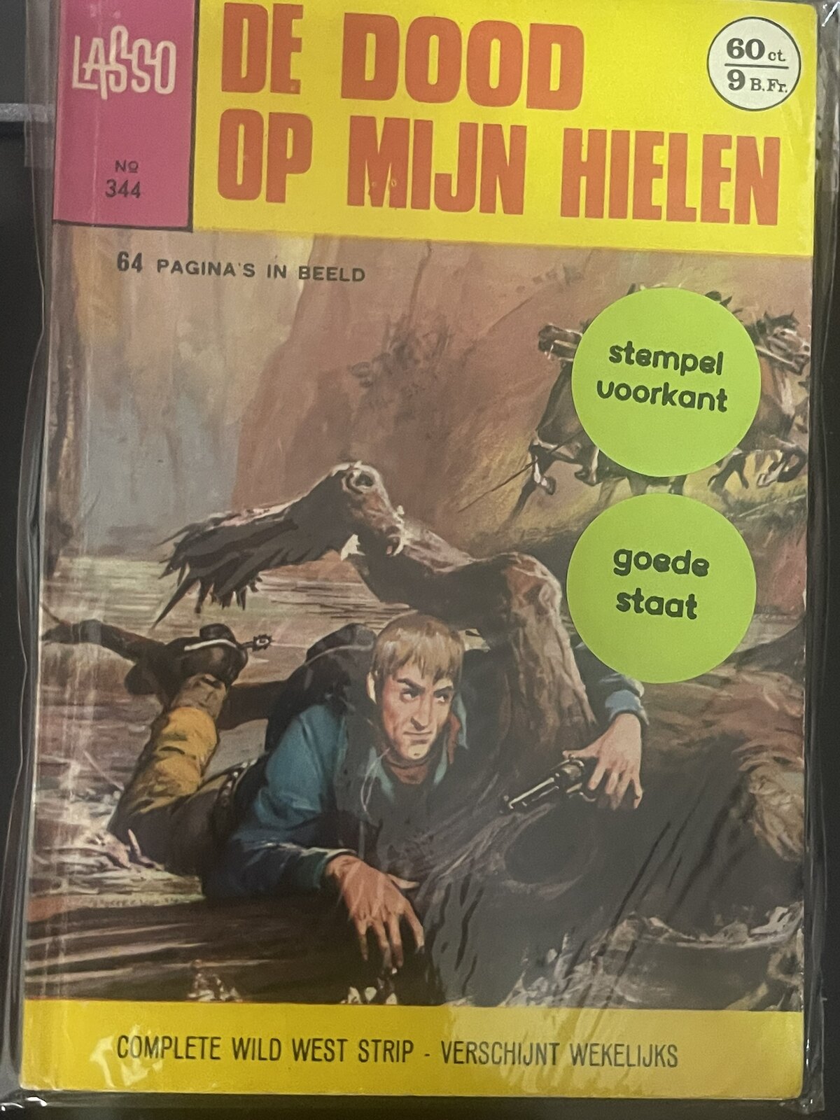 Cover van De dood op mijn hielen