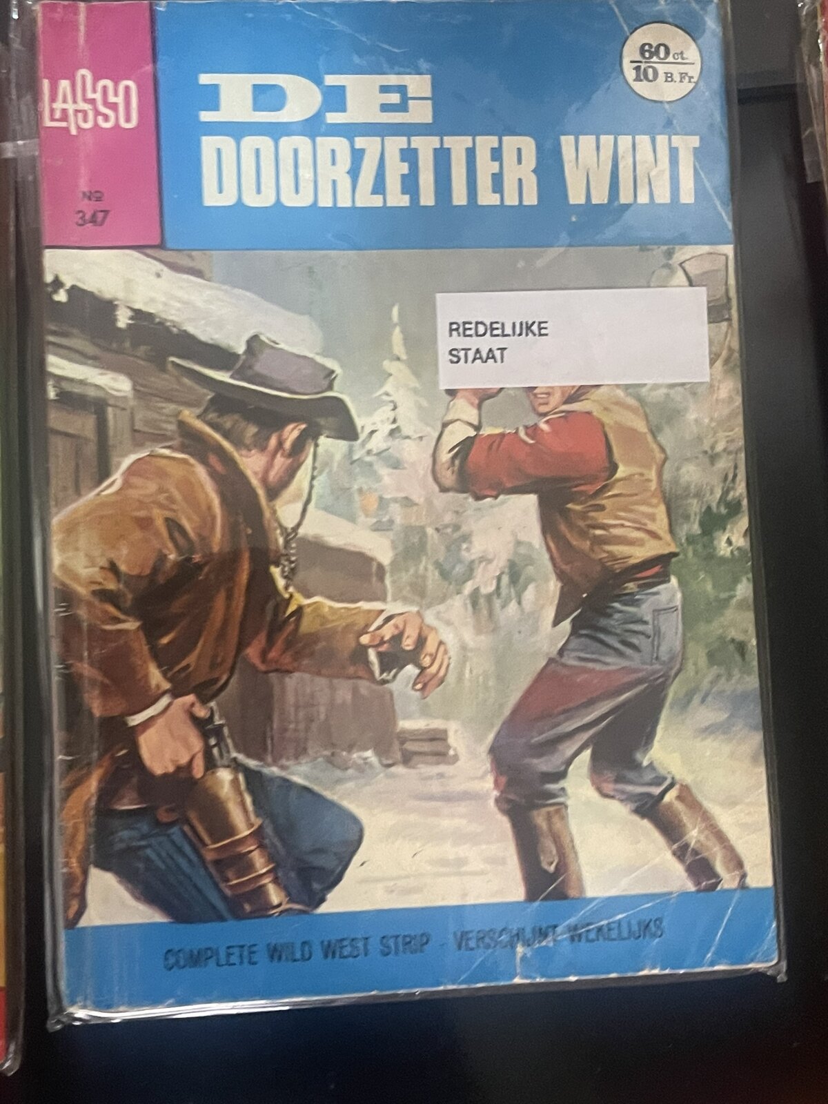 Cover van De doorzetter wint