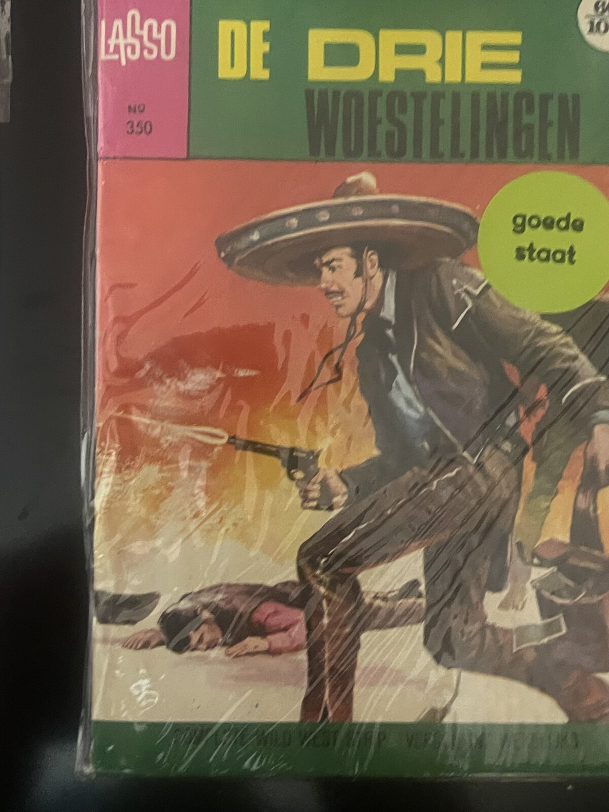 Cover van De drie woestelingen