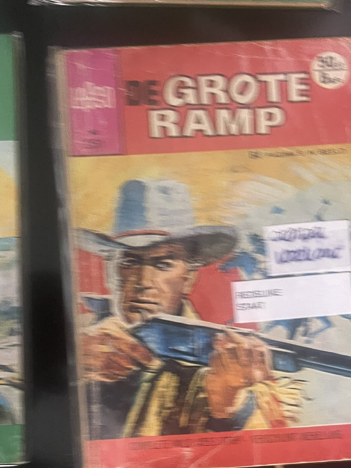 Cover van De grote ramp
