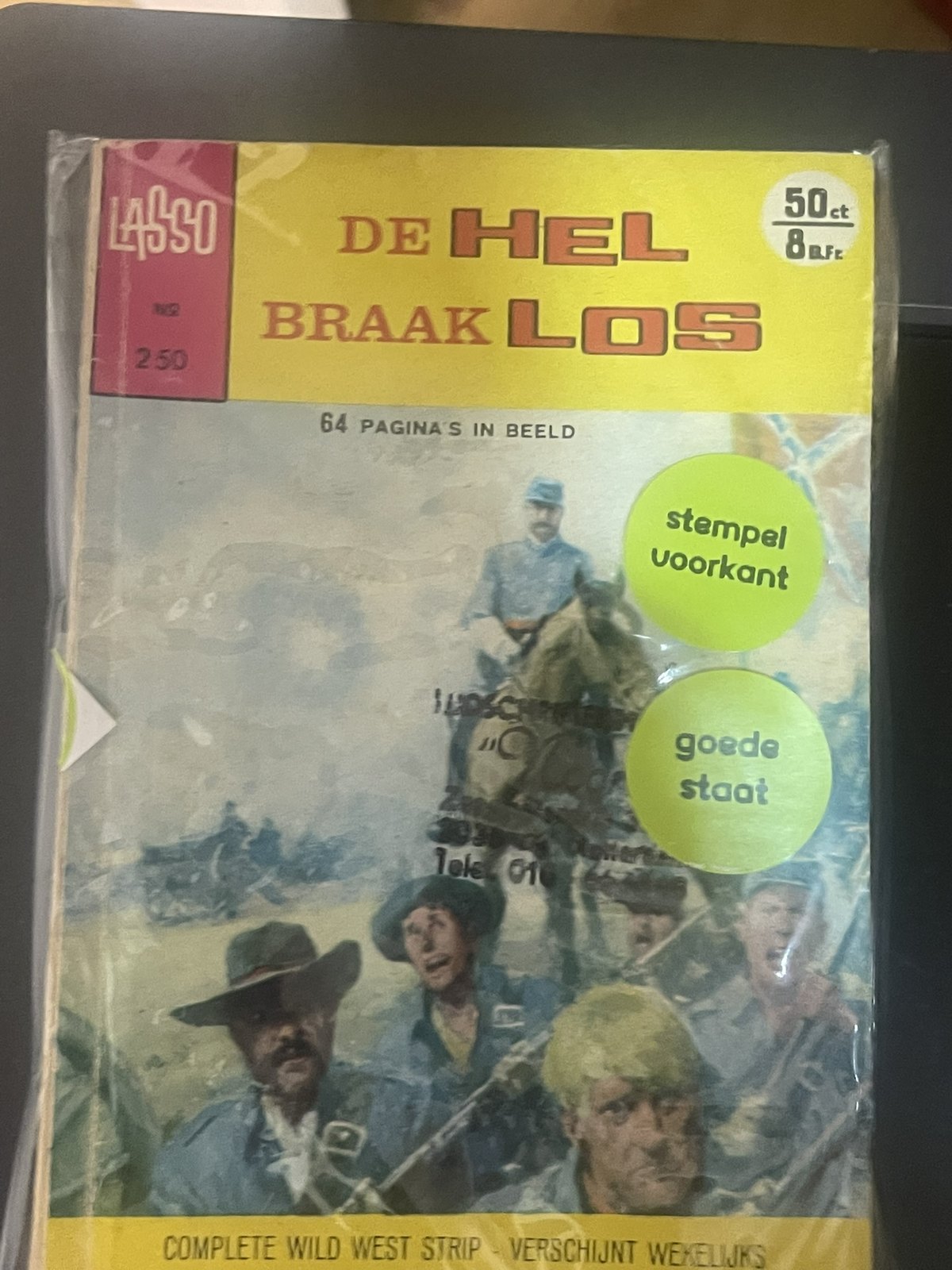 Cover van De hel breekt los