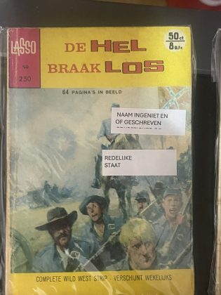 Cover van De hel breekt los