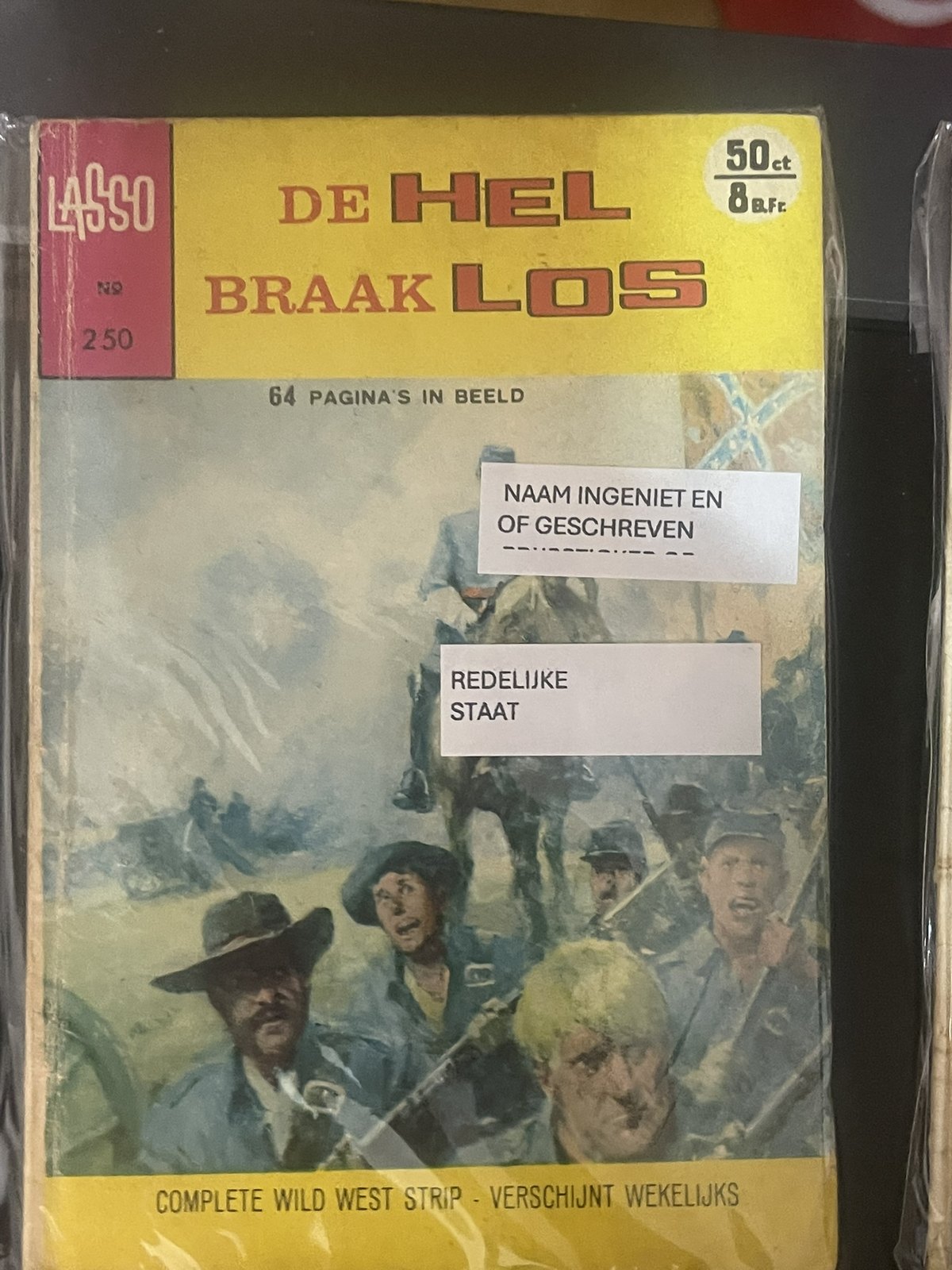 Cover van De hel breekt los
