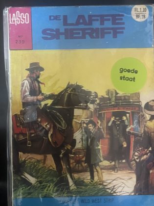 Cover van De laffe sheriff