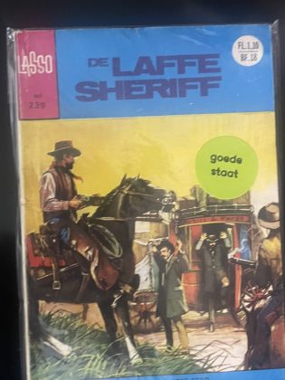 Cover van De laffe sheriff