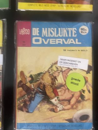 Cover van De mislukte overval