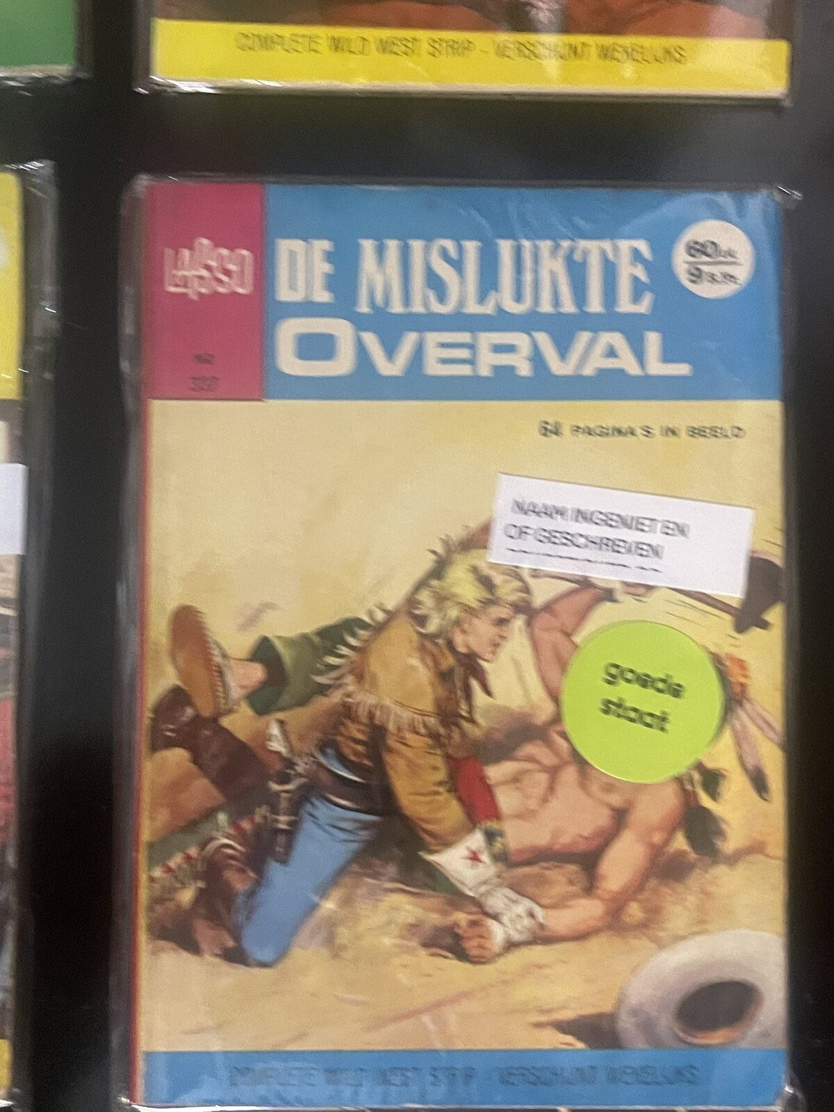 Cover van De mislukte overval