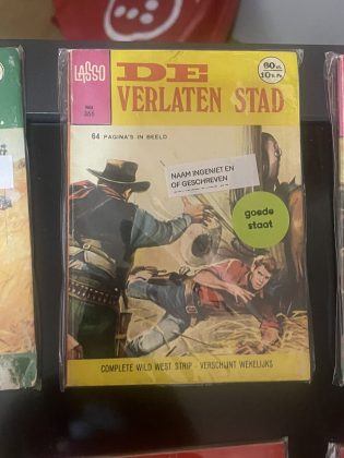 Cover van De verlaten stad