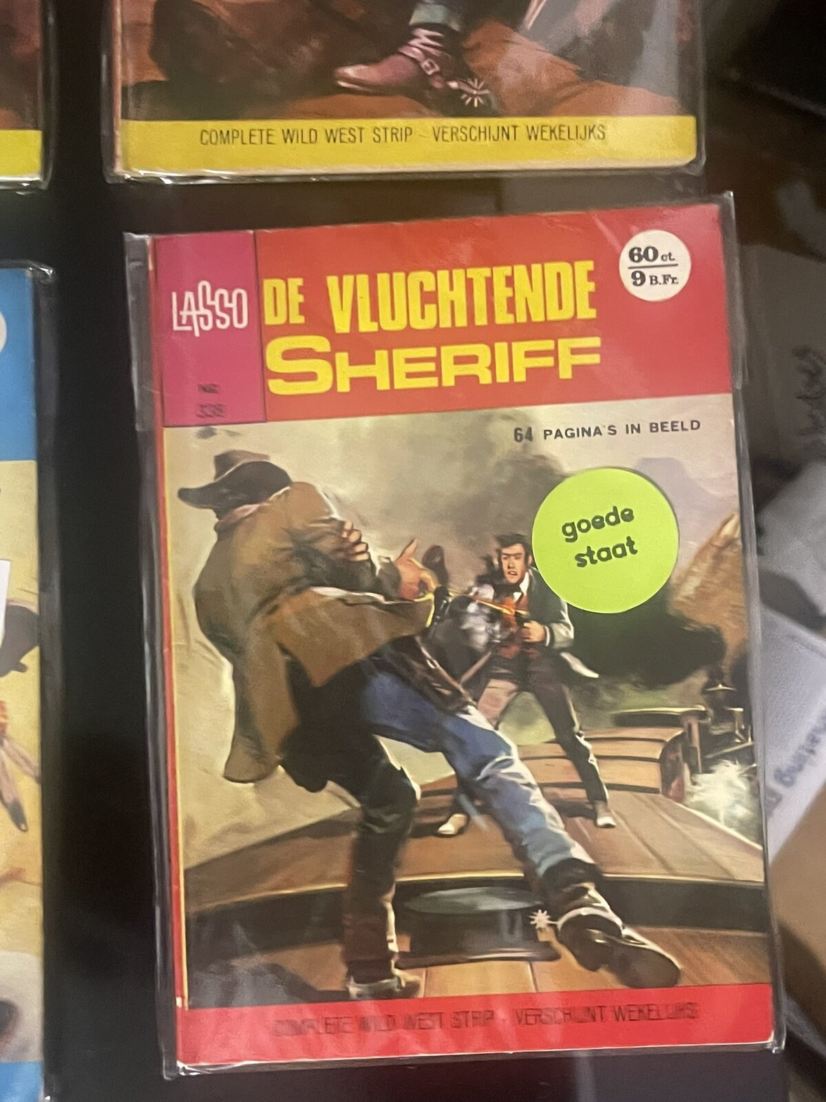 Cover van De vluchtende sheriff