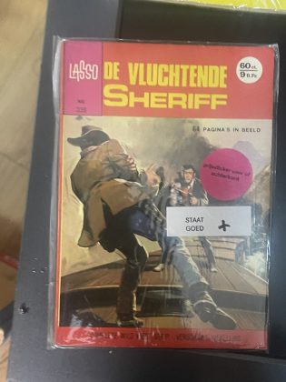 Cover van De vluchtende sheriff