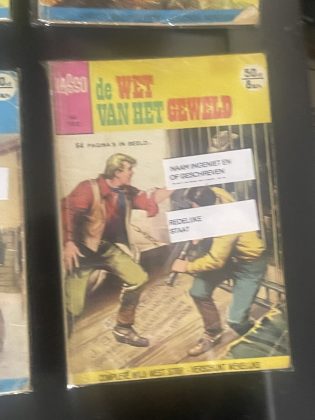 Cover van De wet van het geweld