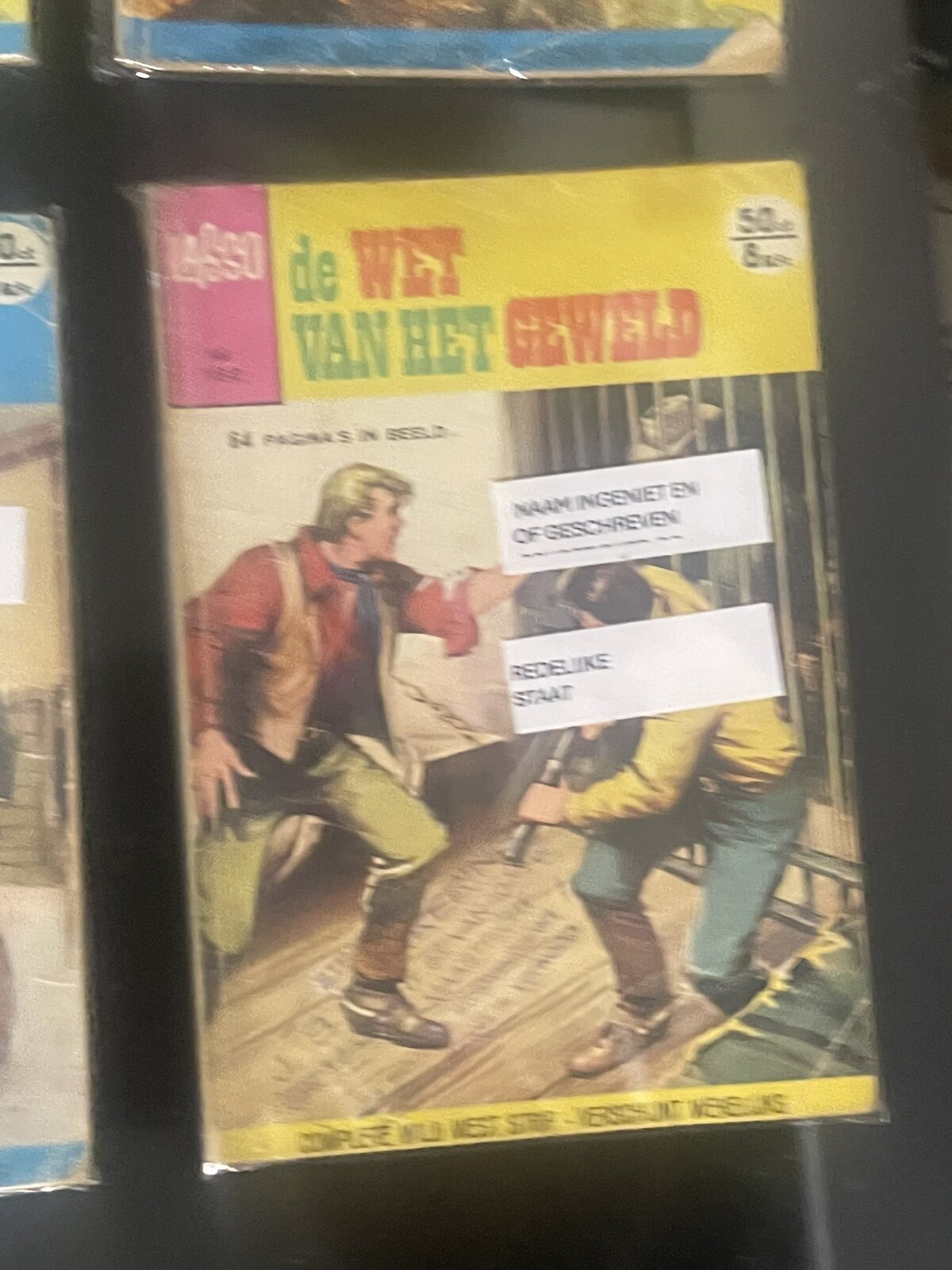 Cover van De wet van het geweld