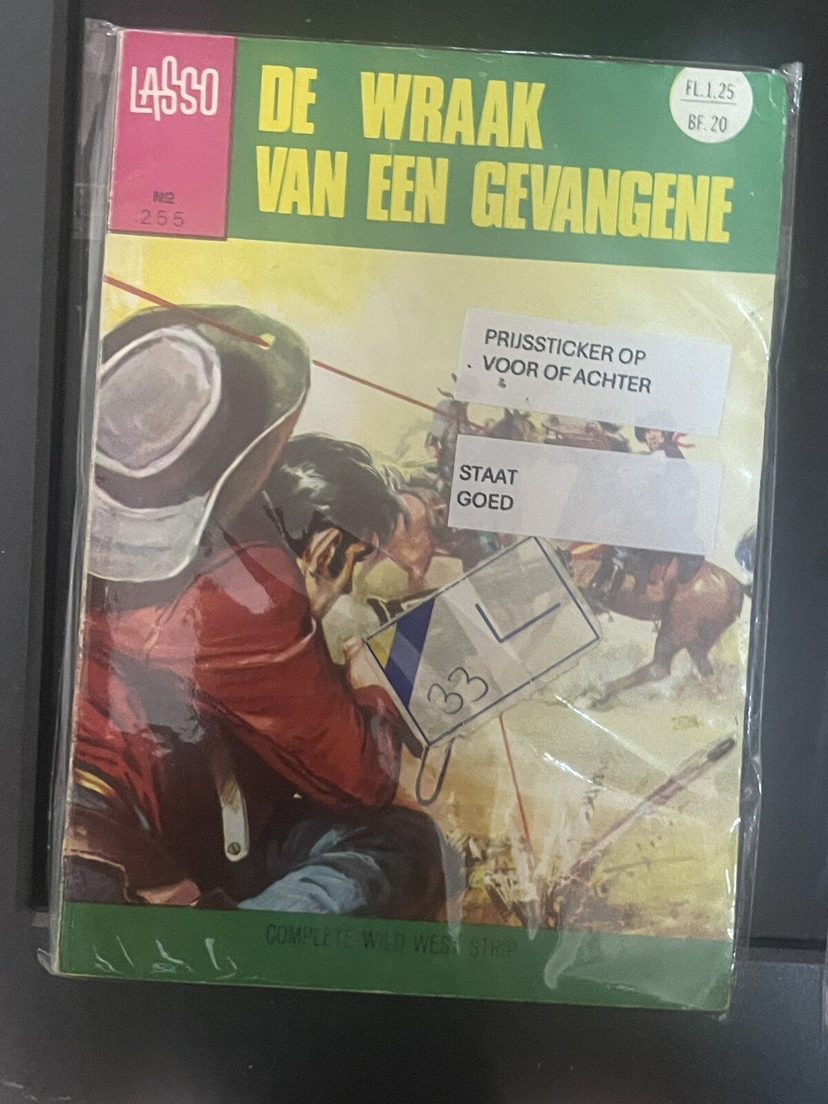 Cover van De wraak van een gevangene
