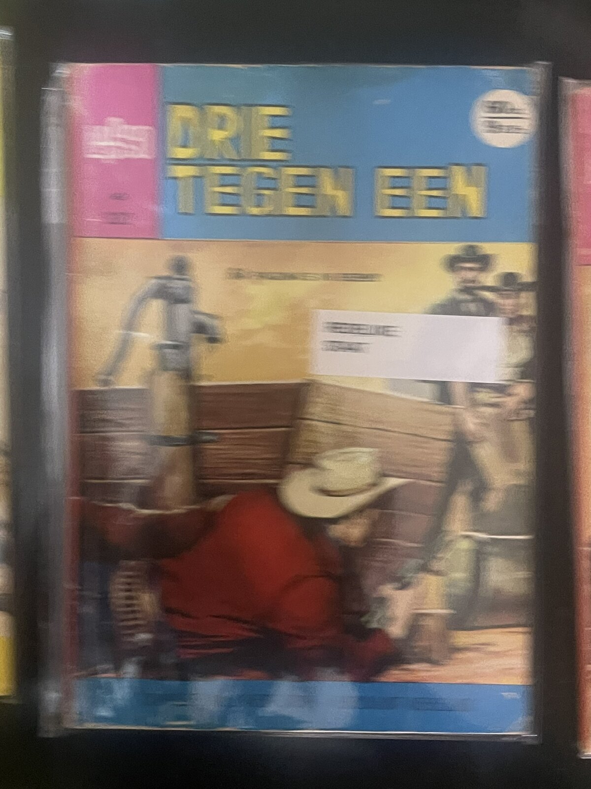 Cover van Drie tegen een