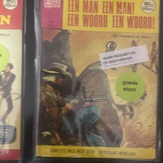 Cover van Een man-een man! Een woord-een woord!