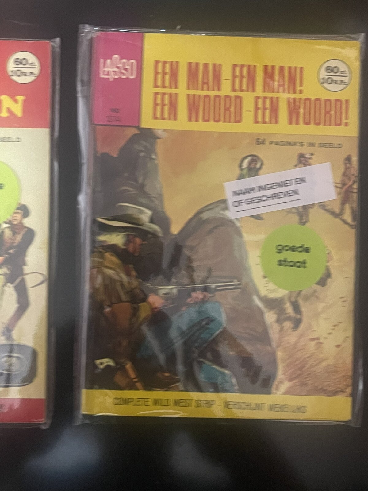 Cover van Een man-een man! Een woord-een woord!