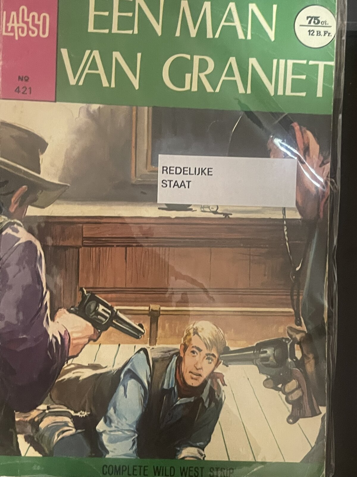 Cover van Een man van graniet
