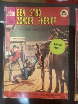 Cover van Een stad zonder sheriff