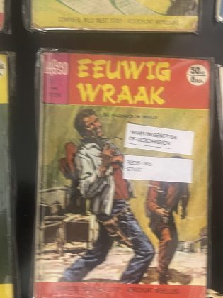 Cover van Eeuwig wraak