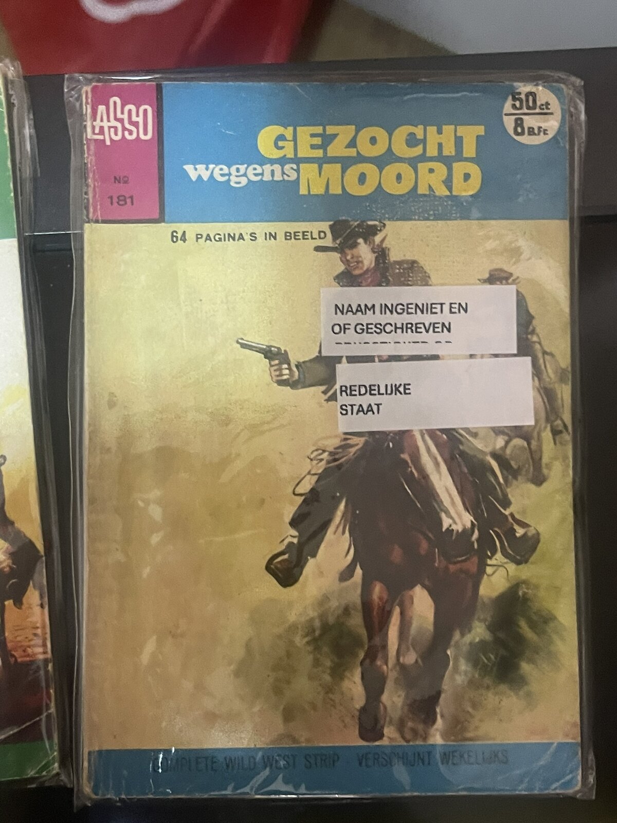 Cover van Gezocht wegens moord