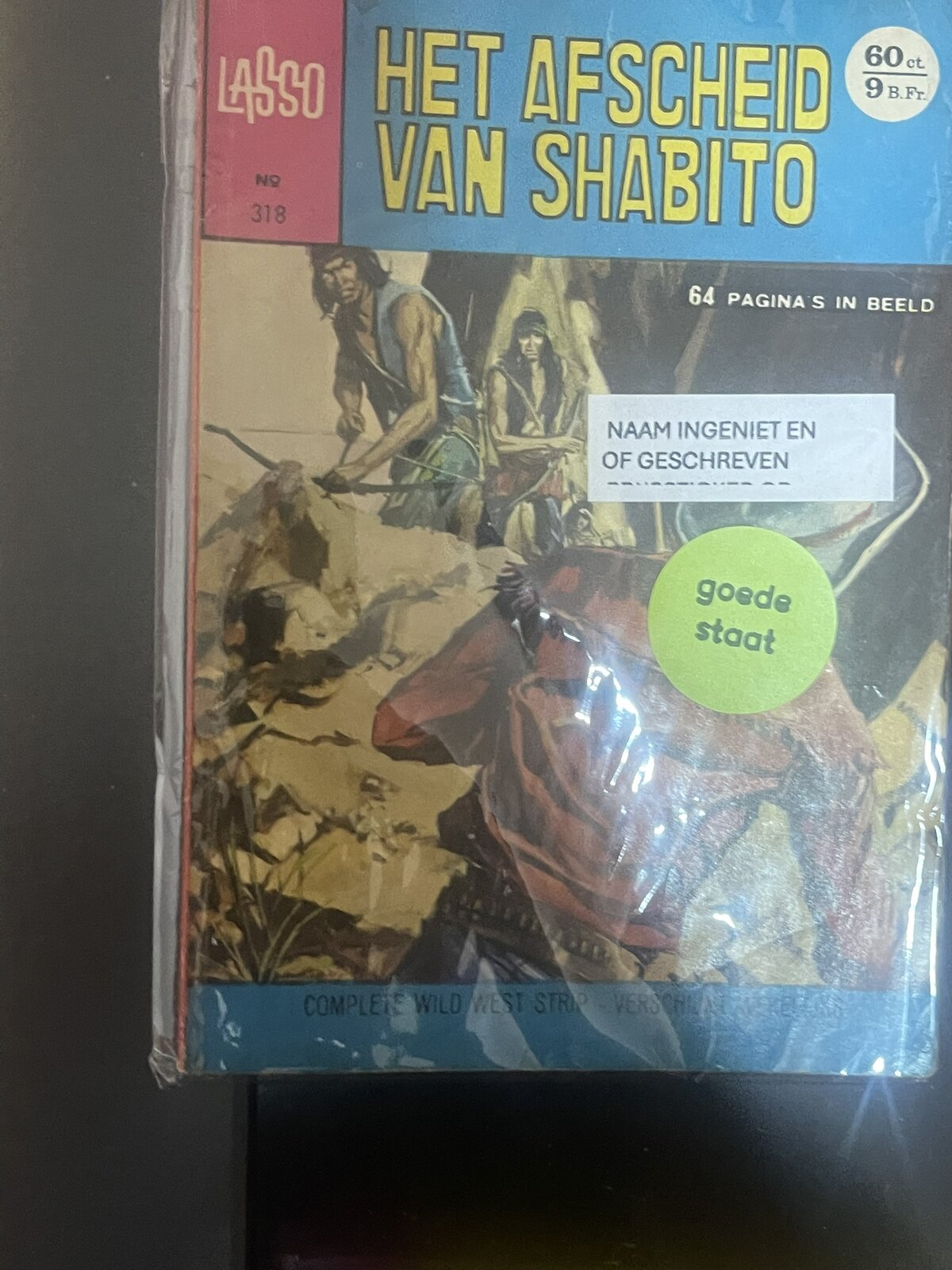 Cover van Het afscheid van Shabito