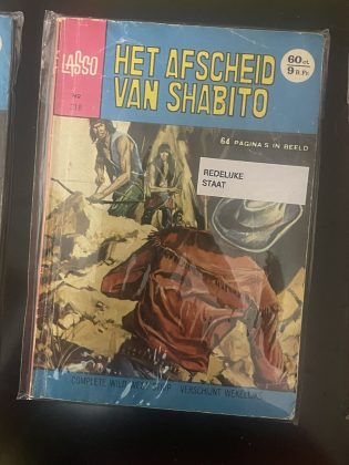 Cover van Het afscheid van Shabito