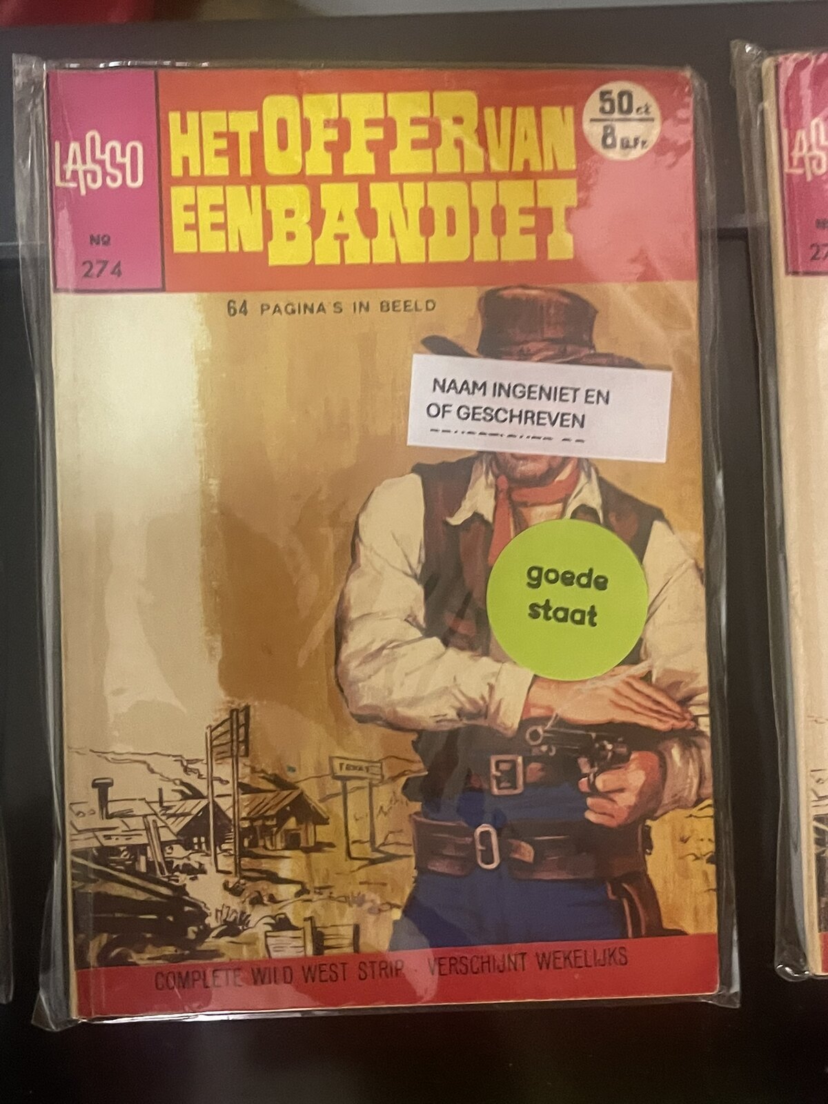 Cover van Het offer van een bandiet