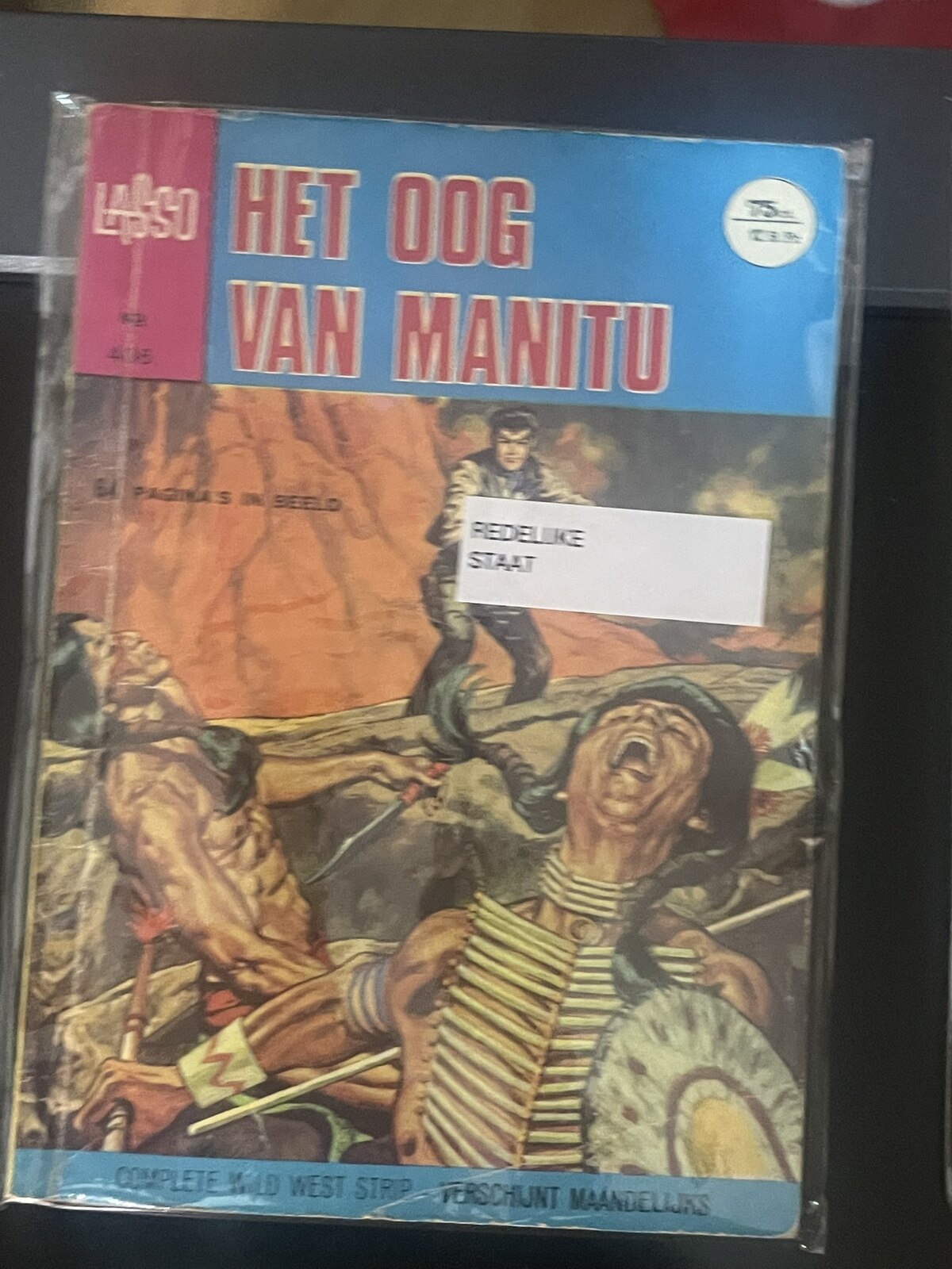 Cover van Het oog van Manitu