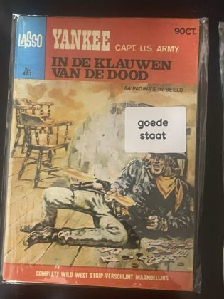 Cover van In de klauwen van de dood