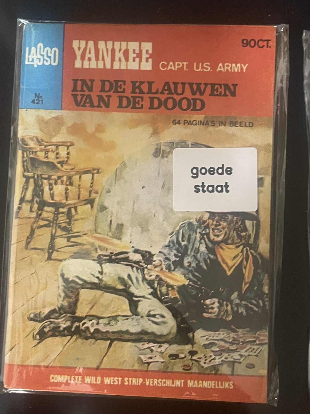 Cover van In de klauwen van de dood