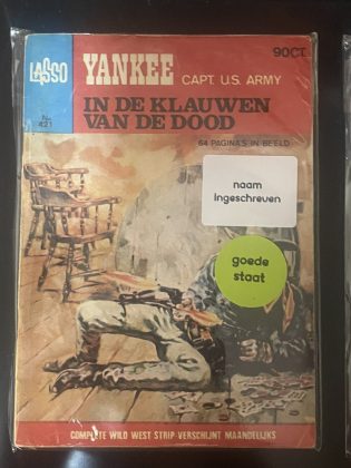 Cover van In de klauwen van de dood