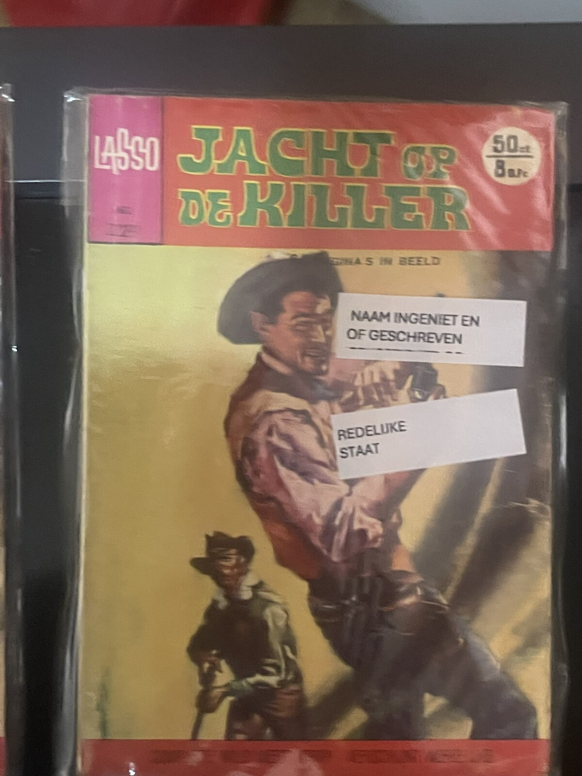 Cover van Jacht op de killer