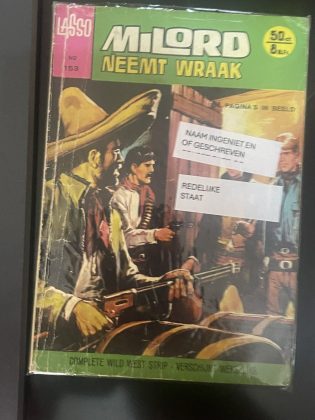 Cover van Milord neemt wraak