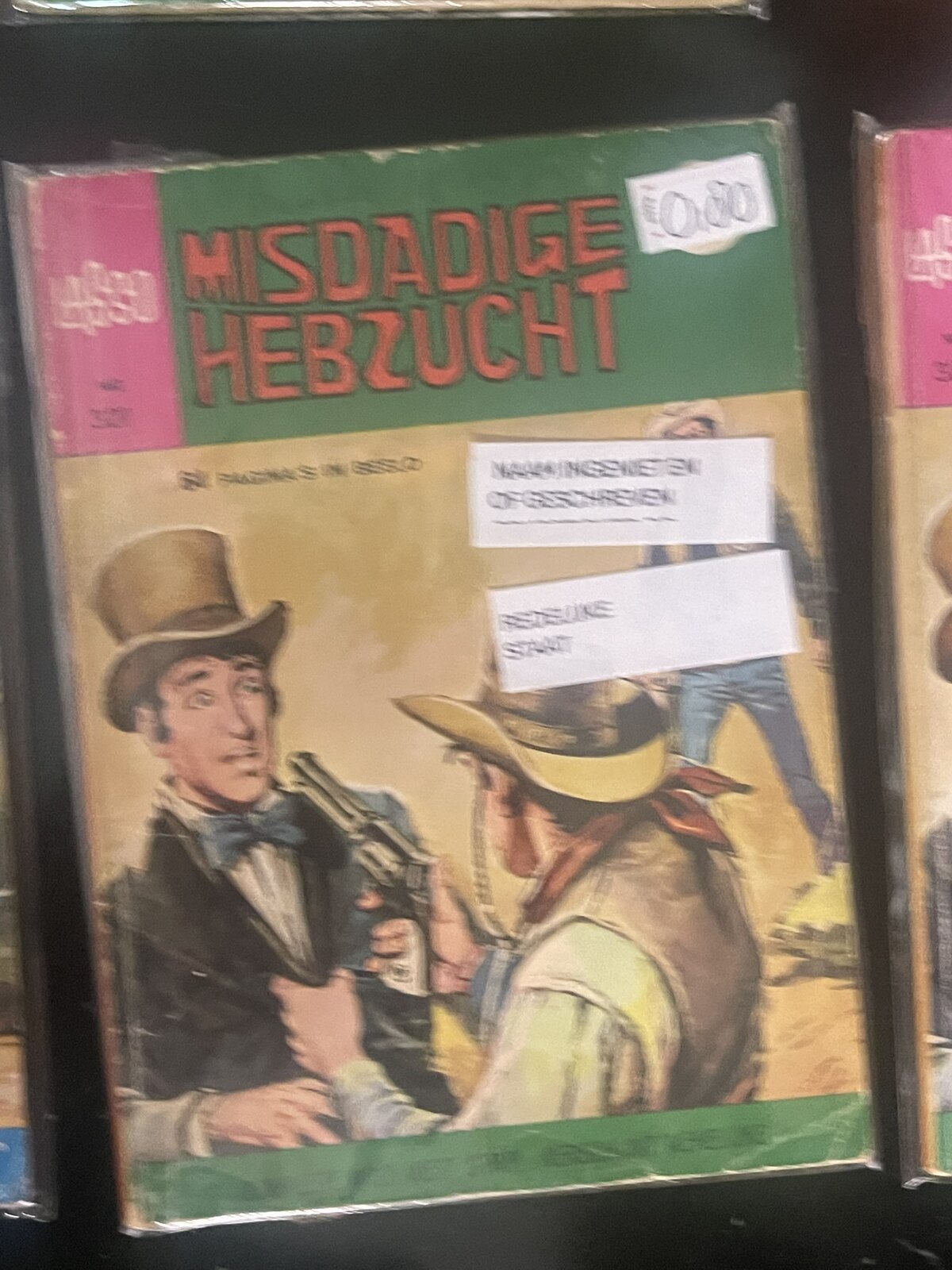 Cover van Misdadige hebzucht