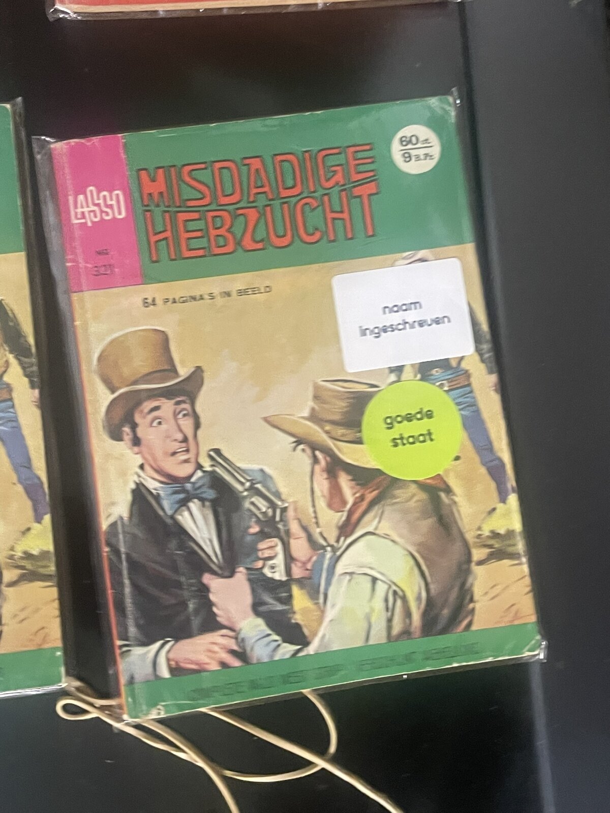 Cover van Misdadige hebzucht