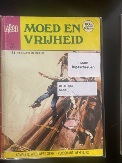 Cover van Moed en vrijheid