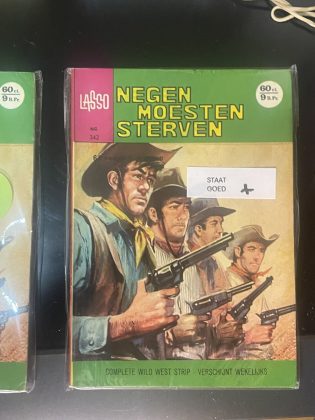 Cover van Negen moesten sterven