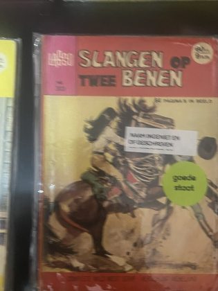 Cover van Slangen op twee benen