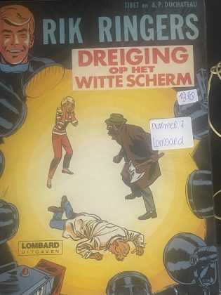 Cover van Dreiging op het witte scherm