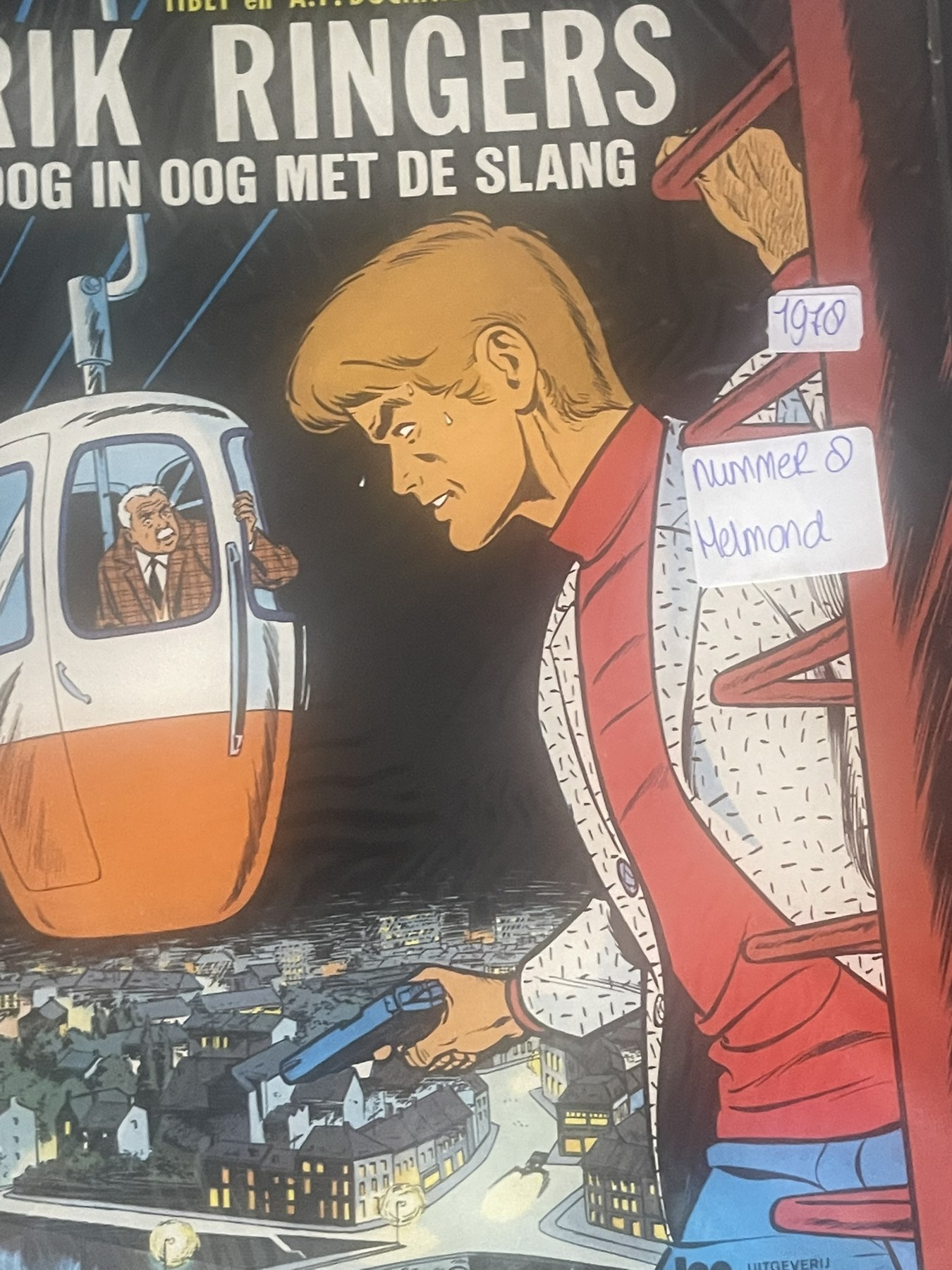 Cover van Oog in oog met de slang