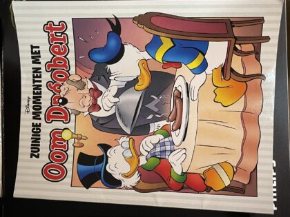 Cover van Zuinige momenten met Oom Dagobert