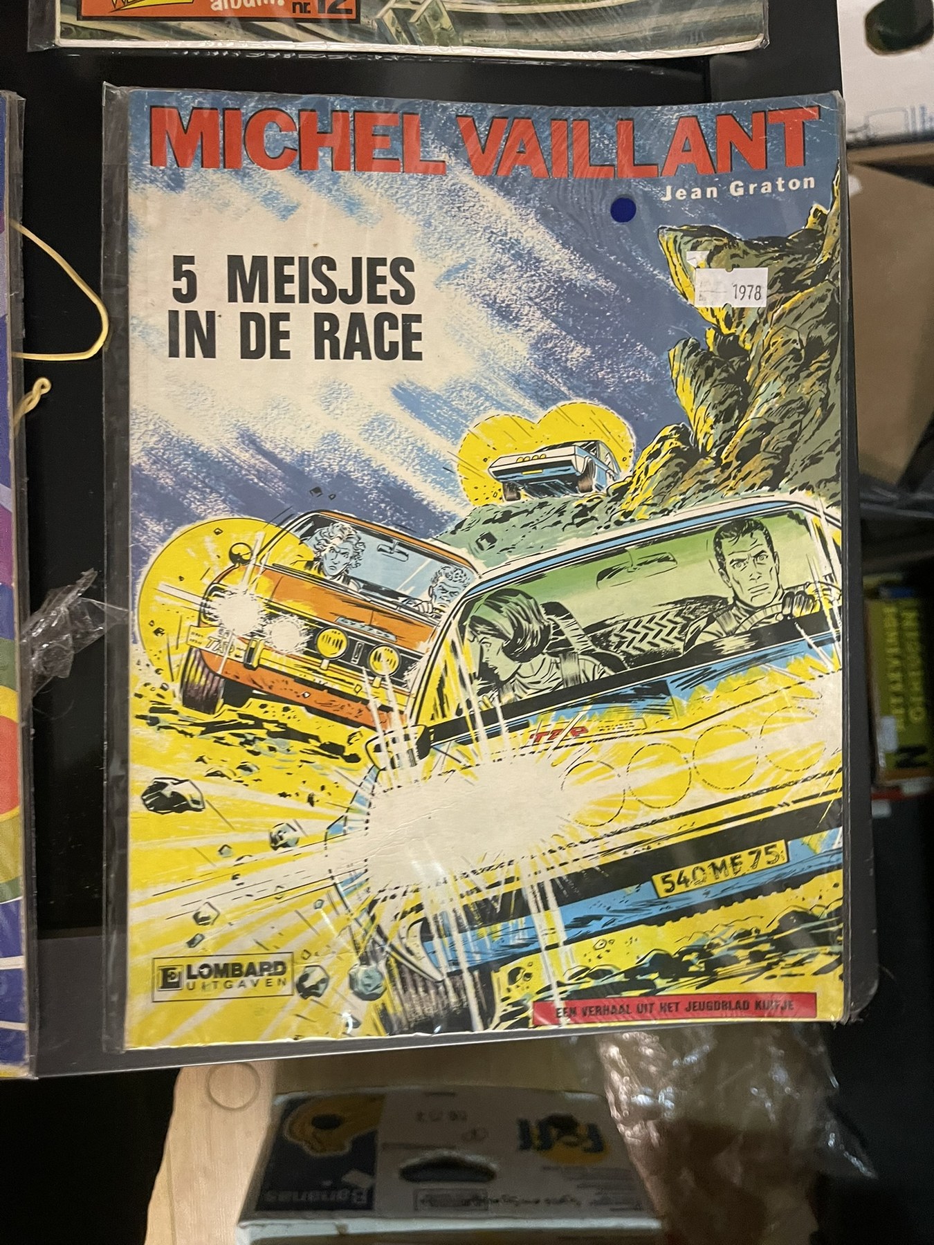 Cover van 5 Meisjes in de race