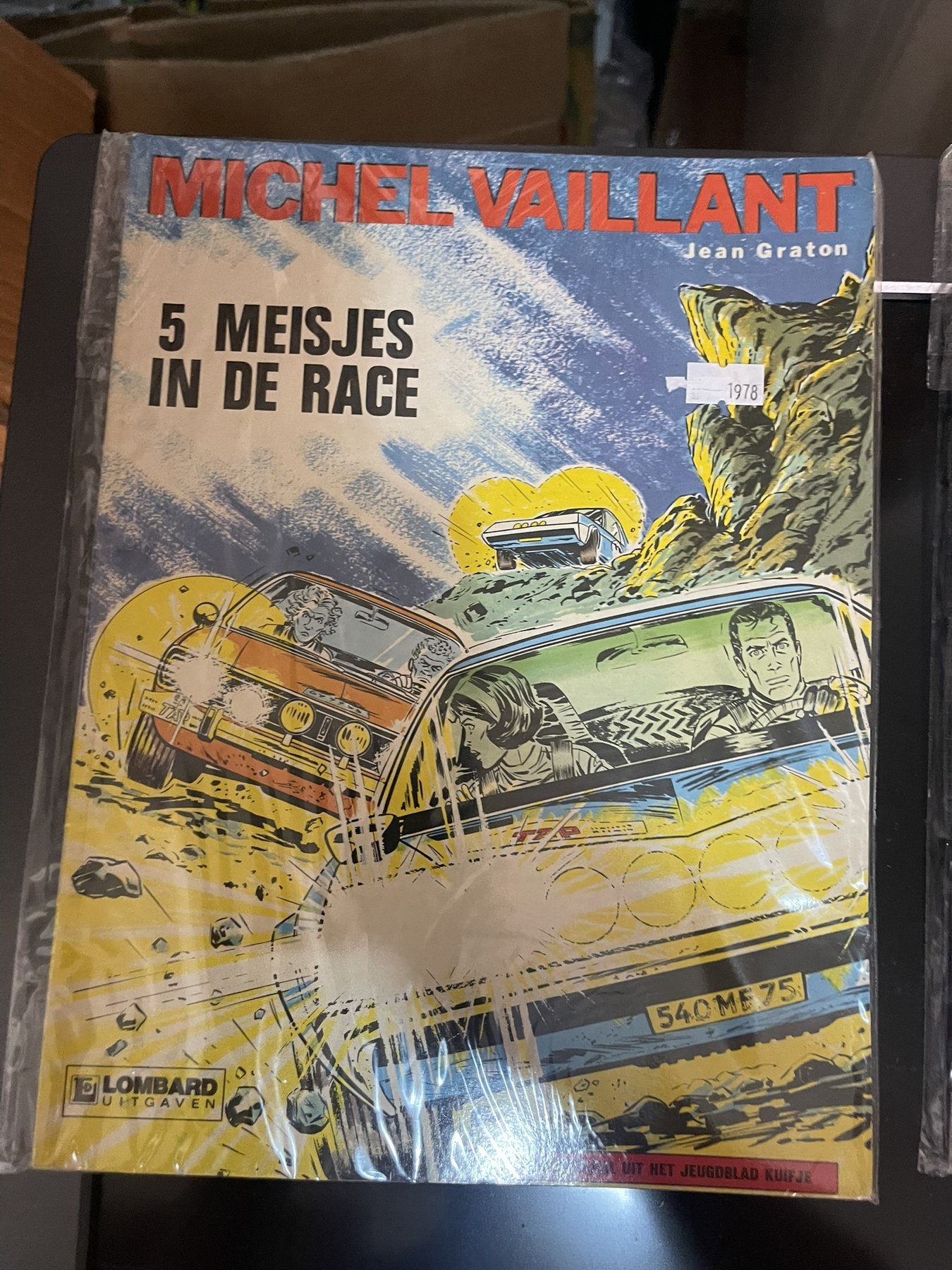 Cover van 5 Meisjes in de race