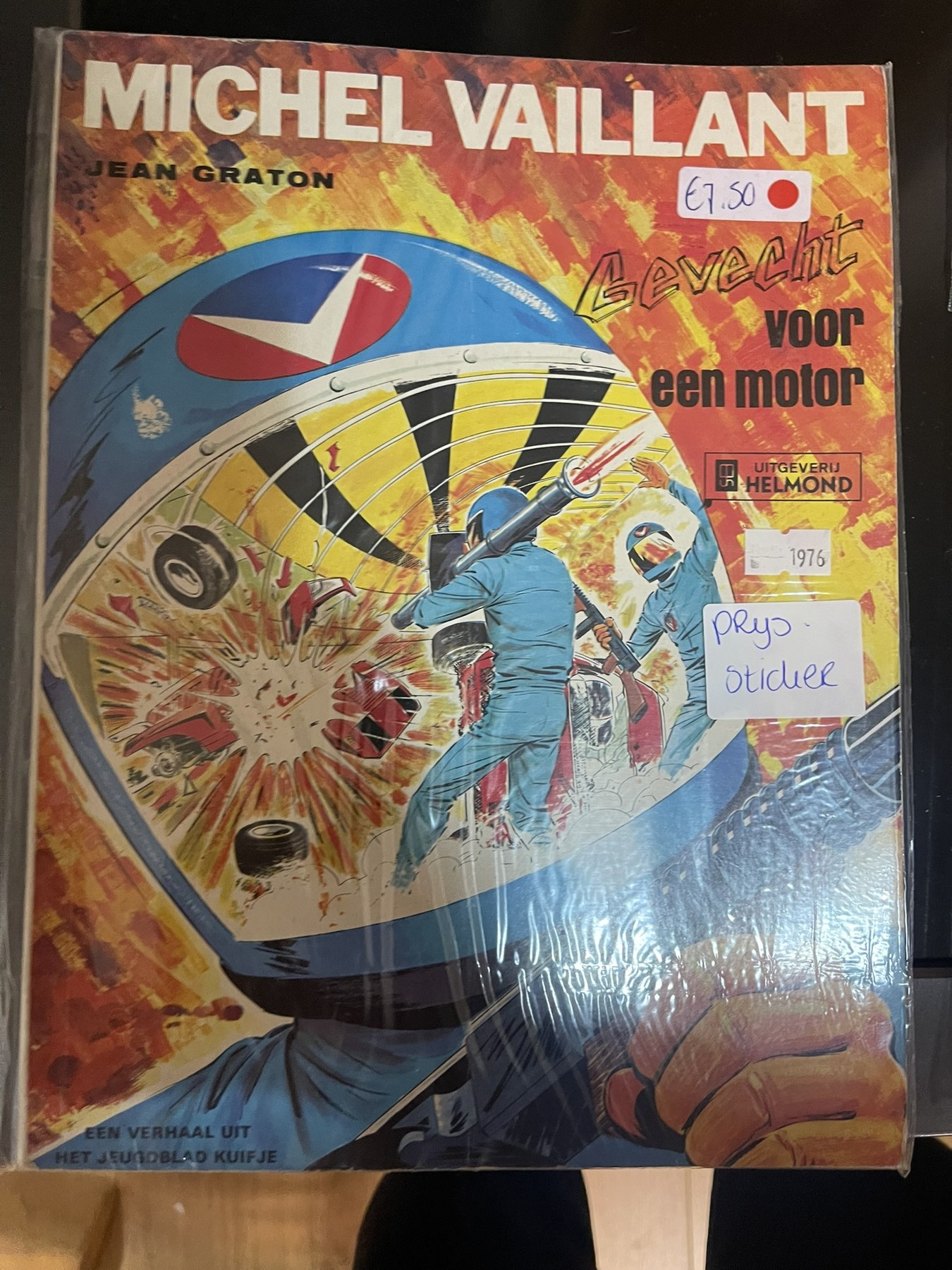 Cover van Gevecht voor een motor