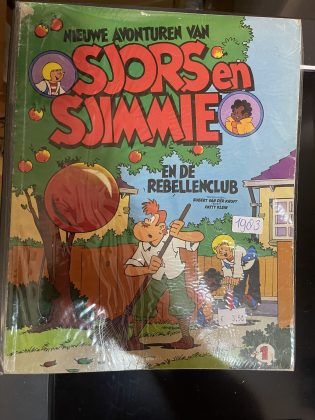 Cover van Nieuwe avonturen van Sjors en Sjimmie en de Rebellenclub