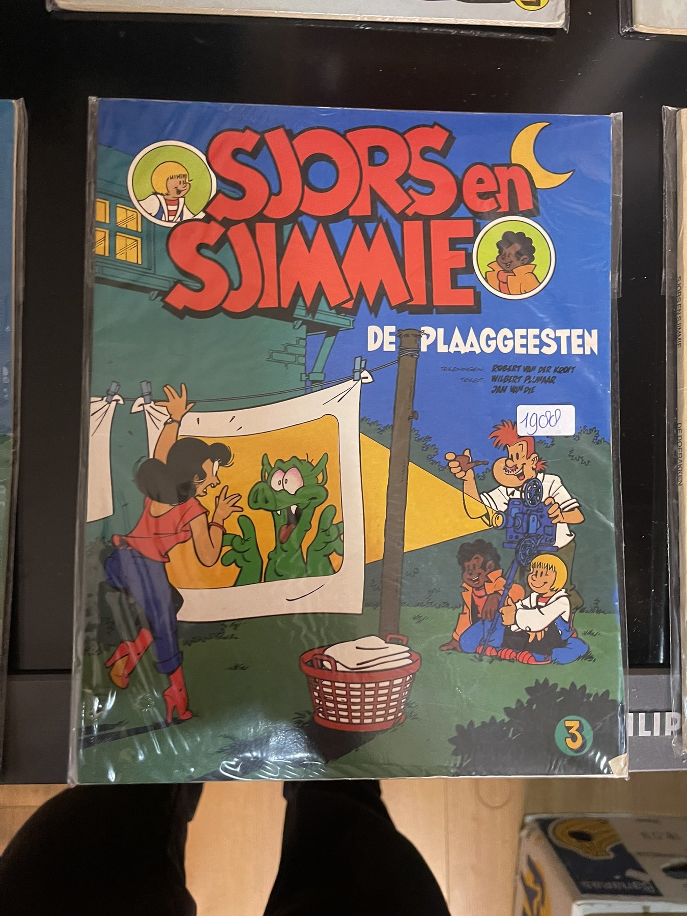 Cover van De plaaggeesten