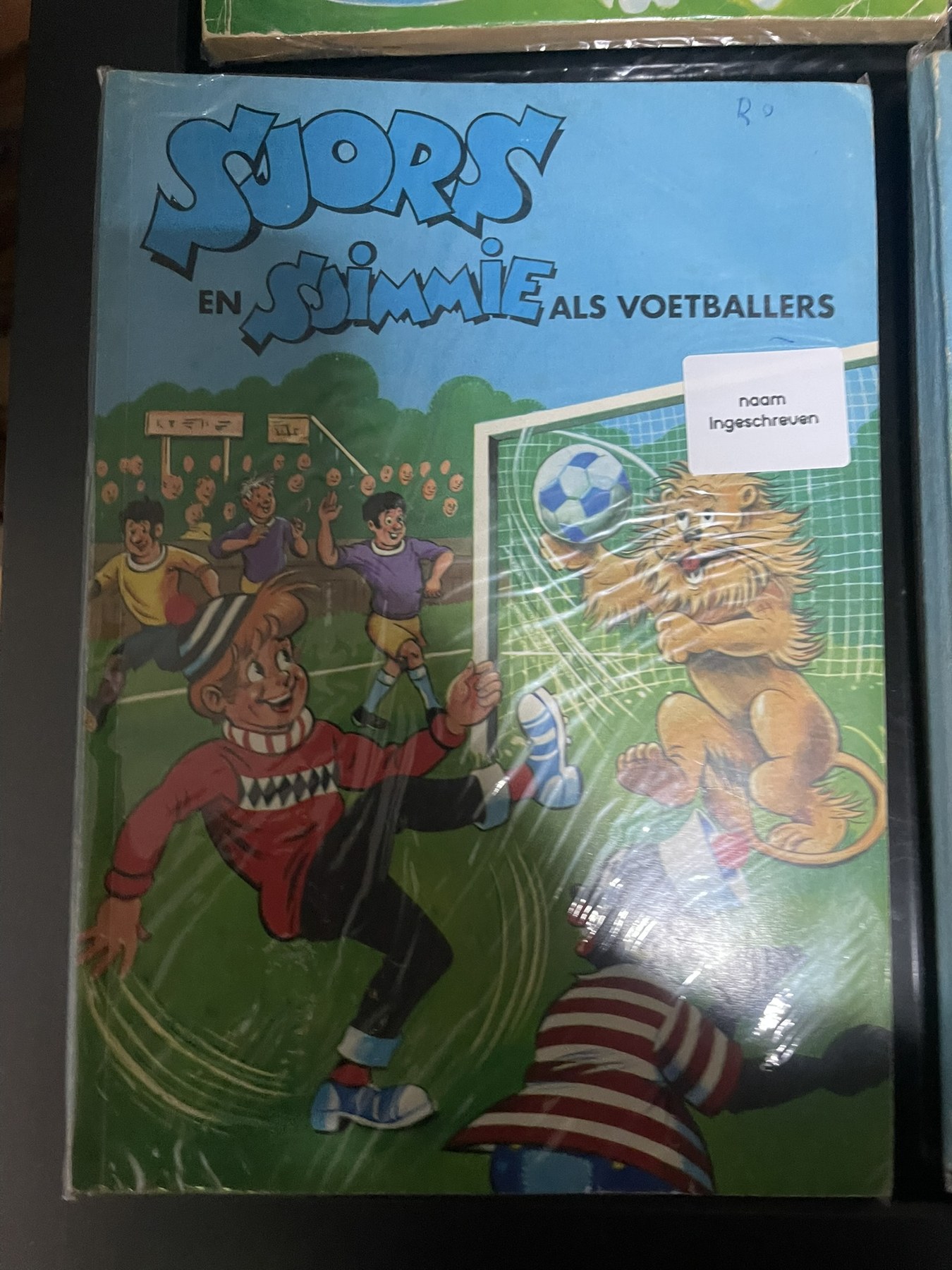 Cover van Sjors en Sjimmie als voetballers
