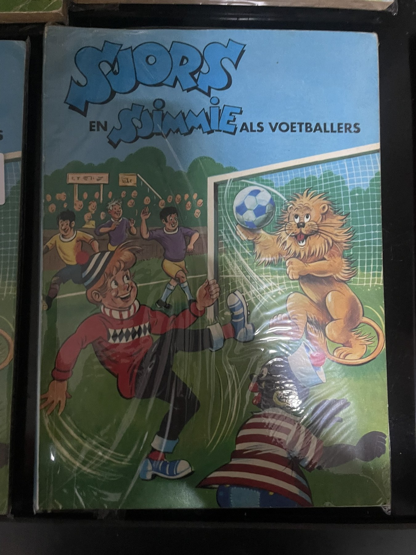 Cover van Sjors en Sjimmie als voetballers